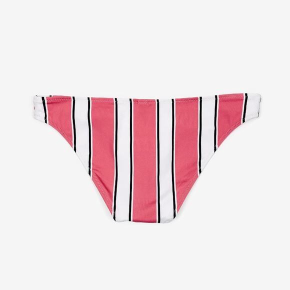 NWOT Solid & Striped Ashley Stripe Bikini Bottoms Size S Pink Swim Beach Summer - Picture 2 of 10